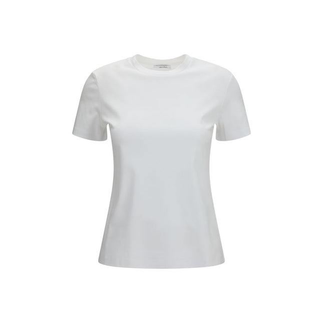 Max Mara Pure White Cotton T-Shirt
