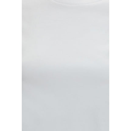 Max Mara Pure White Cotton T-Shirt