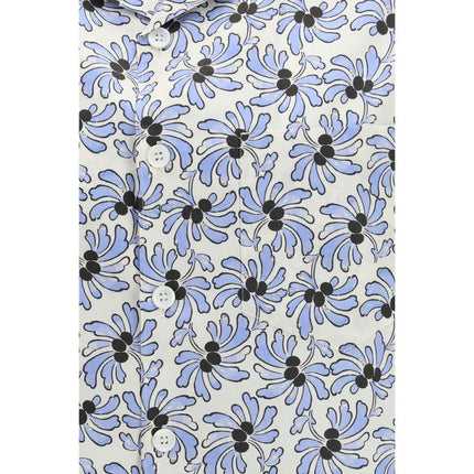 Prada Multicolor Cotton Pattern Shirt