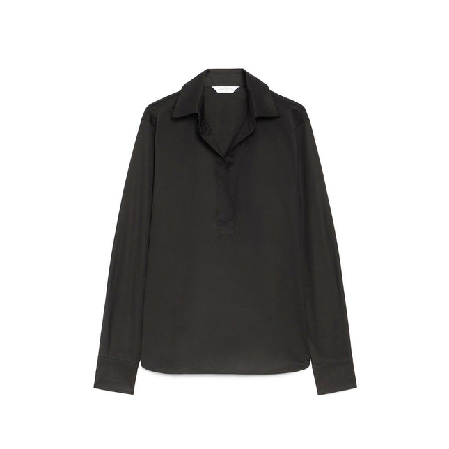 Max Mara Black Cotton Shirt
