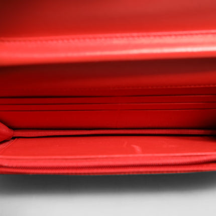 Chanel Boy Wallet on Chain Red Lambskin