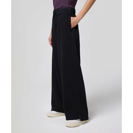 Champion Black Cotton Casual Pants
