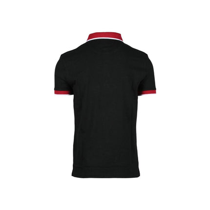 North Sails Black Cotton Polo Shirt