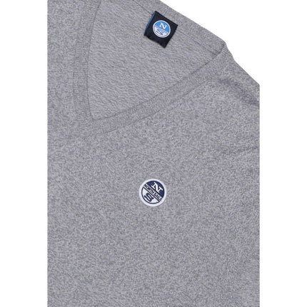 North Sails Gray Cotton Sweatshirt