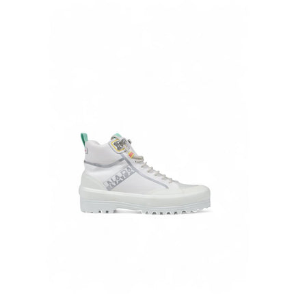 Superga White Fabric Chunky Sneakers