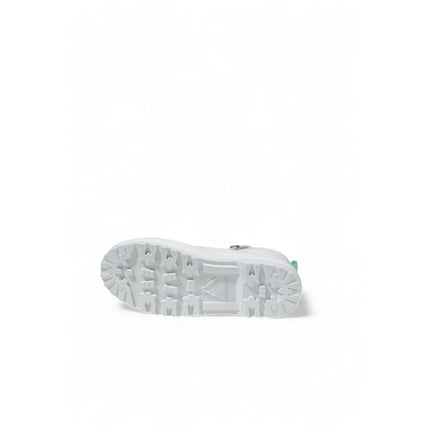 Superga White Fabric Chunky Sneakers