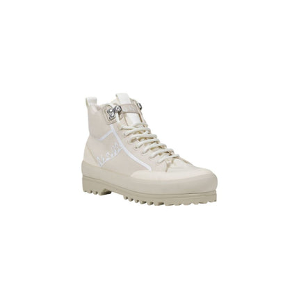 Superga Beige Fabric Sneakers