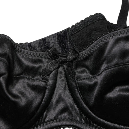 Dolce & Gabbana Black Semi-Pad Underwire Balconette Bra Underwear