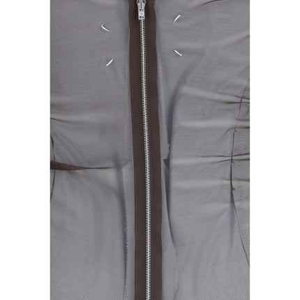 Maison Margiela Brown Polyamide Casual Dress