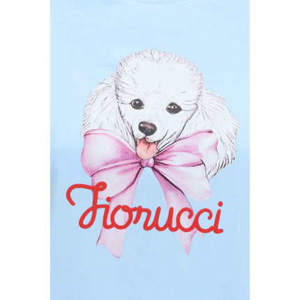 Fiorucci Blue Cotton T-Shirt