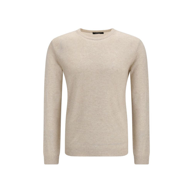 Aragona Cashmere Beige Cashmere Sweater
