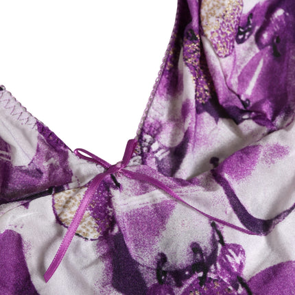 Roberto Cavalli Multicolor Patterned Halter Neck Underwear