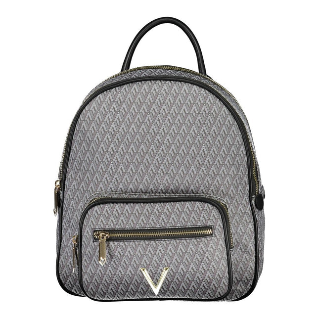 Mario Valentino Black Polyurethane Women's Backpack Mario Valentino