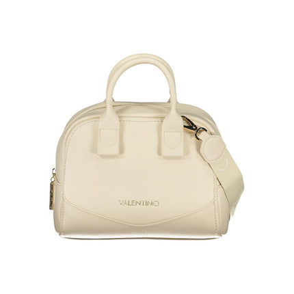 Mario Valentino Beige Polyurethane Women Bag
