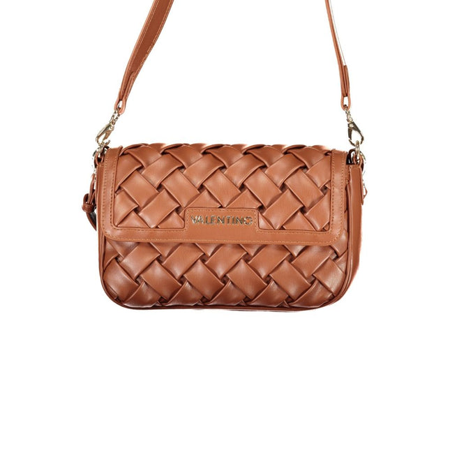 Mario Valentino Brown Polyurethane Women's Bag