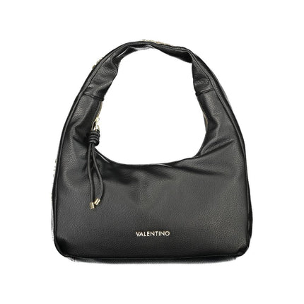 Mario Valentino Black Polyurethane Women's Bag