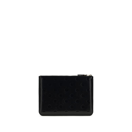 Comme Des Garçons Black Calf Leather Bos Taurus Wallet