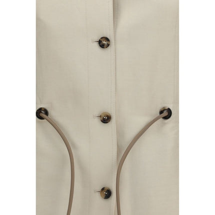 Max Mara Beige Linen Clothing