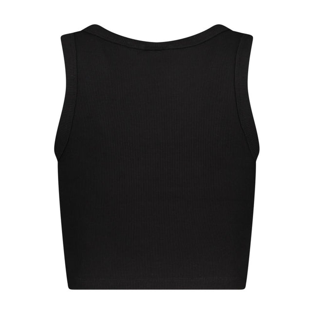 Guess Jeans Black Viscose Women's Tank Top