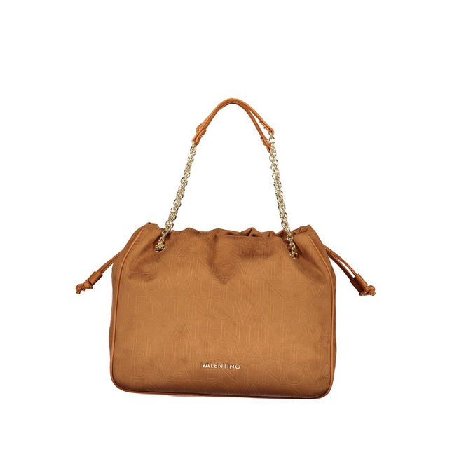 Mario Valentino Brown Polyurethane Women's Bag