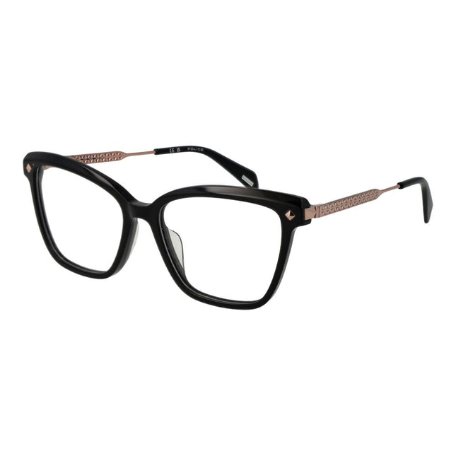 Police Black Metal Glasses (Frames)