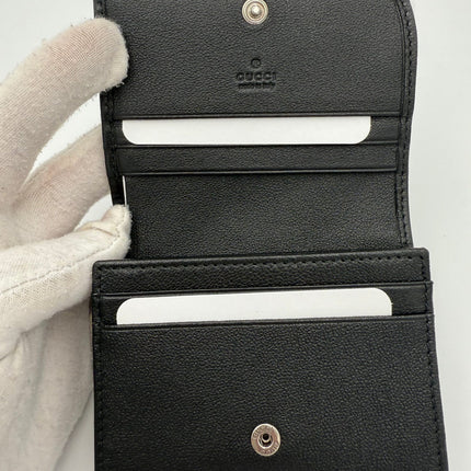 Gucci GUCCI GG BLONDIE Black Compact Wallet