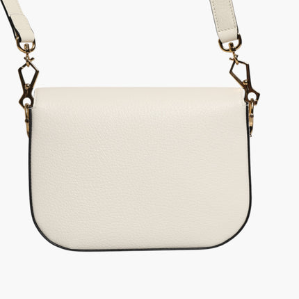 Gucci x Adidas Horsebit 1955 White Black Calfskin Leather Shoulder Bag