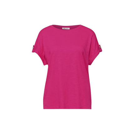 Street One Pink Cotton T-Shirt
