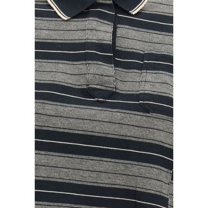 Marant Etoile Black Cotton Polo Shirt