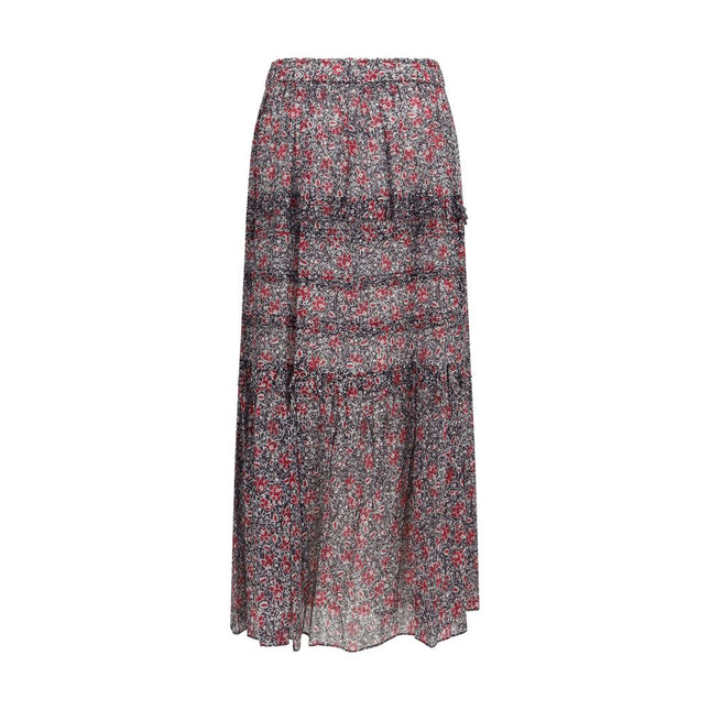 Isabel Marant Étoile Purple Cotton Long Skirt