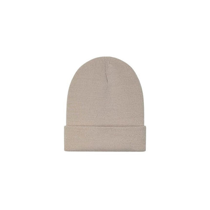 5TATE OF MIND Beige Polyacrylic Beanie