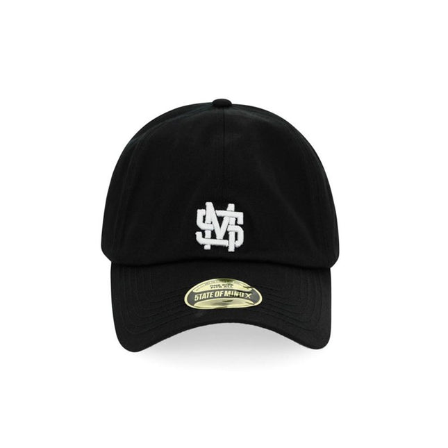 5TATE OF MIND Black Cotton Cap (Baseball Hat)