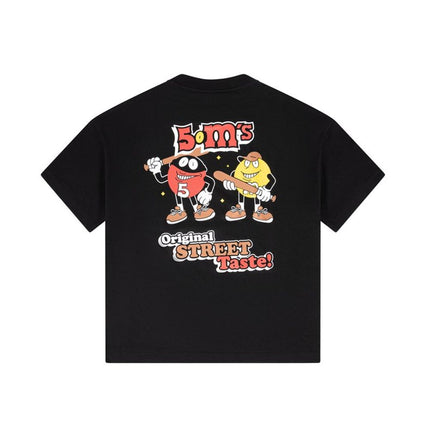 5TATE OF MIND Black Cotton T-Shirt
