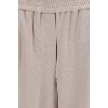 Brunello Cucinelli Beige Cotton Bermuda Shorts