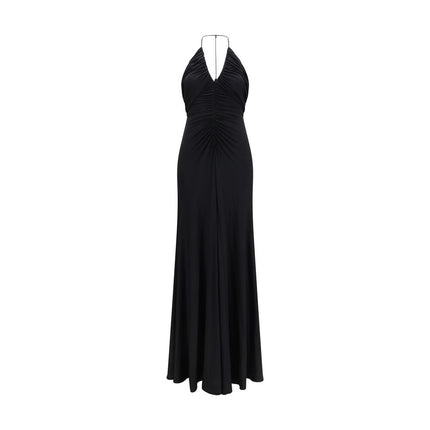 Self-Portrait Black Viscose Cocktail Dress