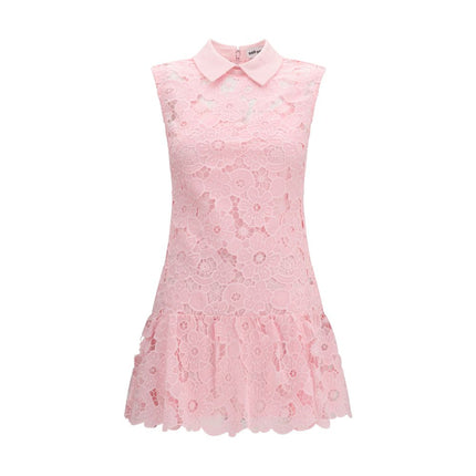 Self-Portrait Multicolor Polyester Casual Dress