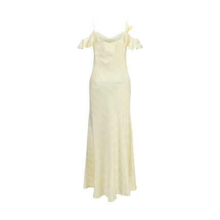 Self-Portrait Bicolor Polyester Casual Dress