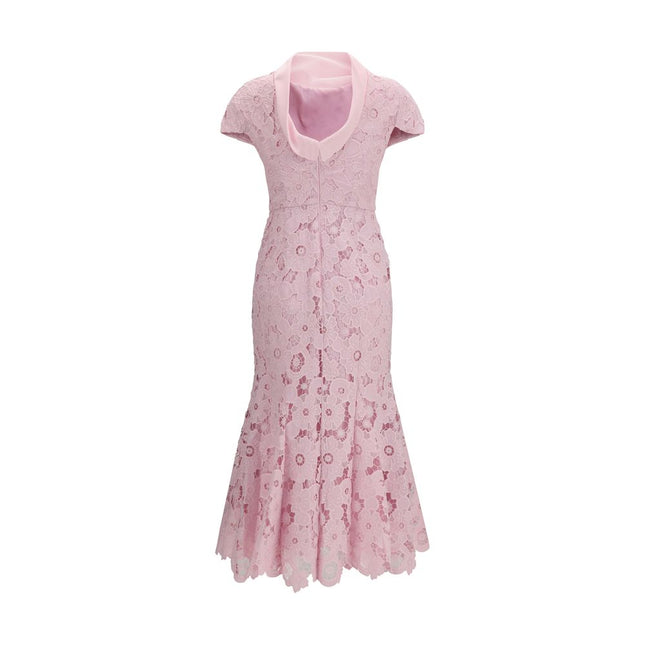 Self-Portrait Multicolor Polyester Cocktail Dress