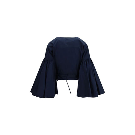 Jacquemus Blue Cotton Shirt