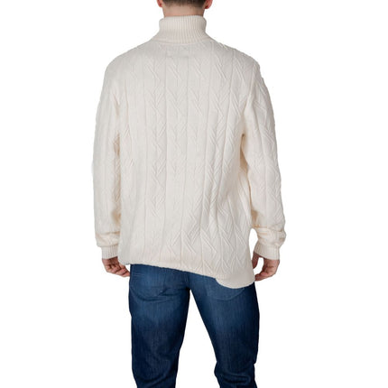 In My Hood Cream Polyester Turtleneck
