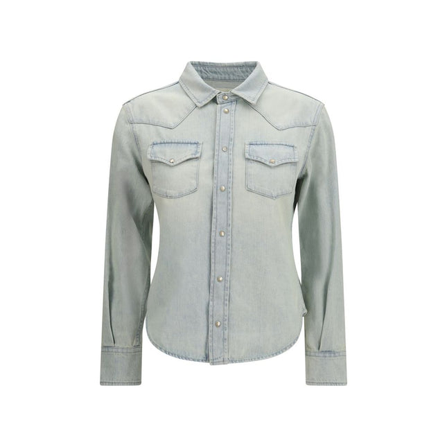 Jacob Cohen Blue Denim Shirt