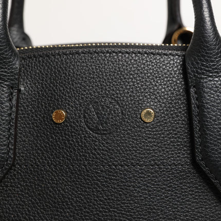 Louis Vuitton Pink and Black Leather City Steamer Leather Handbag