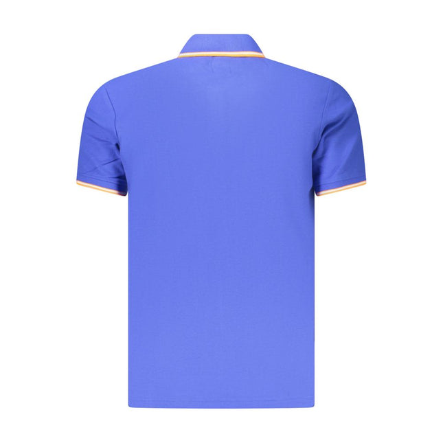 U.S. Grand Blue Cotton Men's Polo
