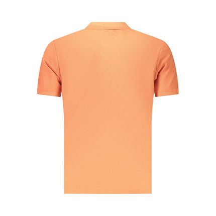 U.S. Grand Orange Cotton Men's Polo Shirt