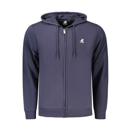 U.S. Grand Blue Cotton Mens Hoodie