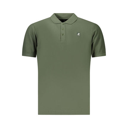 U.S. Grand Green Cotton Men's Polo Shirt