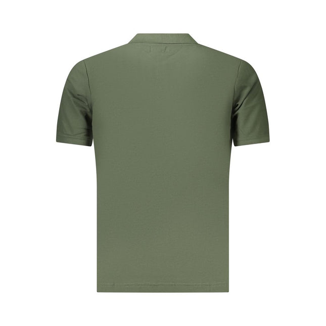U.S. Grand Polo Green Cotton Men's Polo Shirt