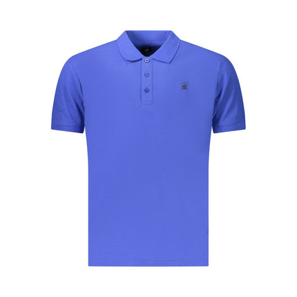 U.S. Grand Blue Cotton Men's Polo