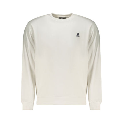 U.S. Grand White Cotton Men's Sweatshirt
