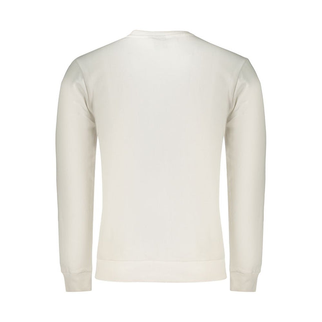 U.S. Grand White Cotton Men's Sweatshirt